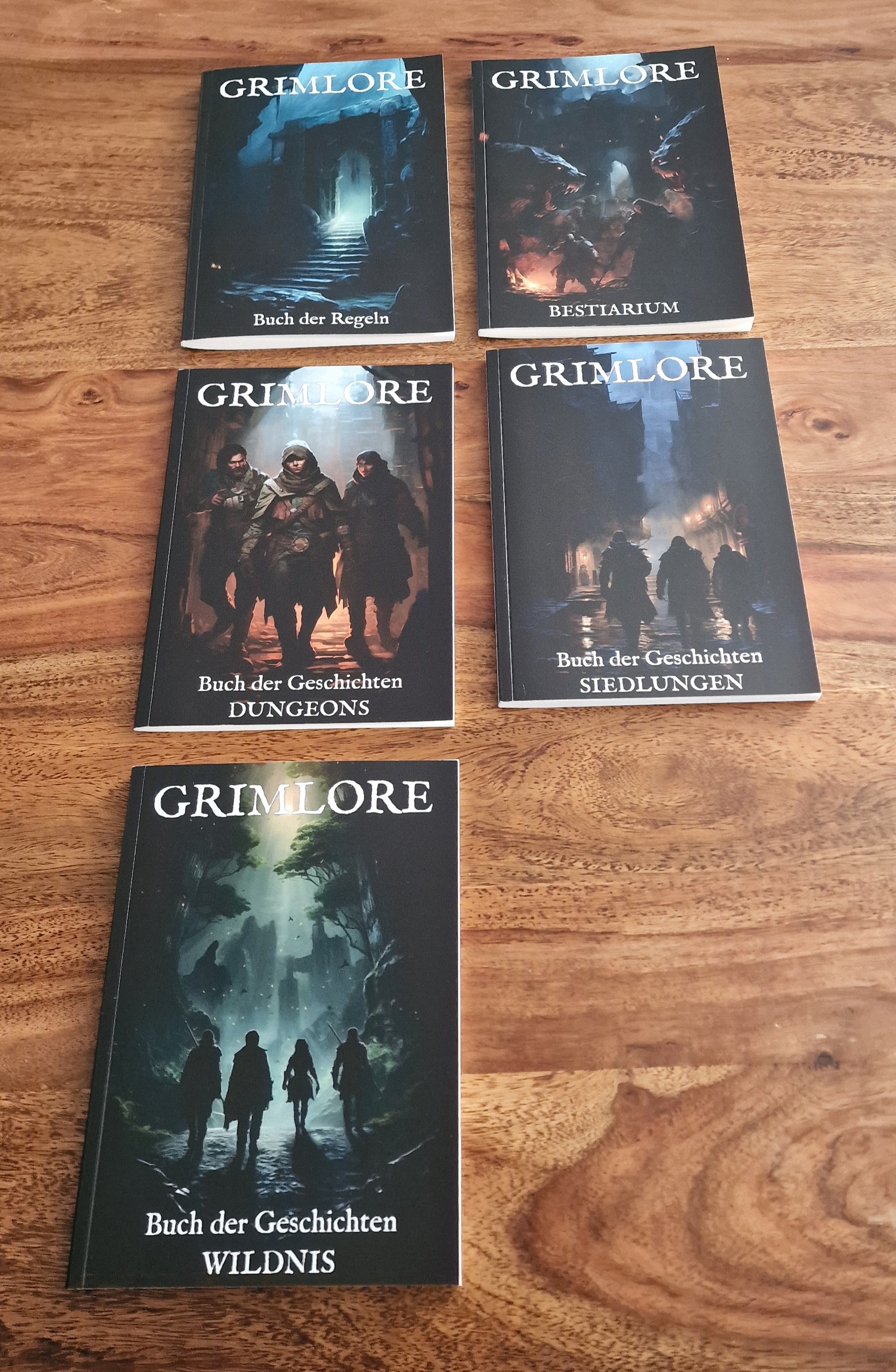 GRIMLORE Portal Tales Bücher